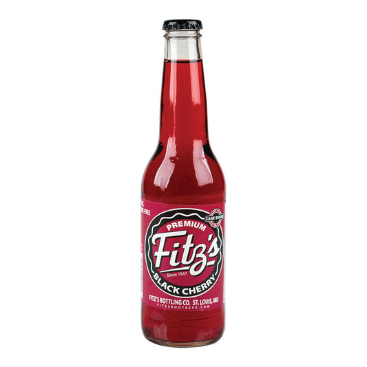 Wholesale Fitz's Black Cherry 12 Oz Bottle- Bulk