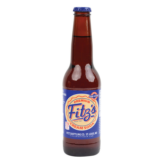 Wholesale Fitz's Cream Soda 12 Oz Bottle- Bulk