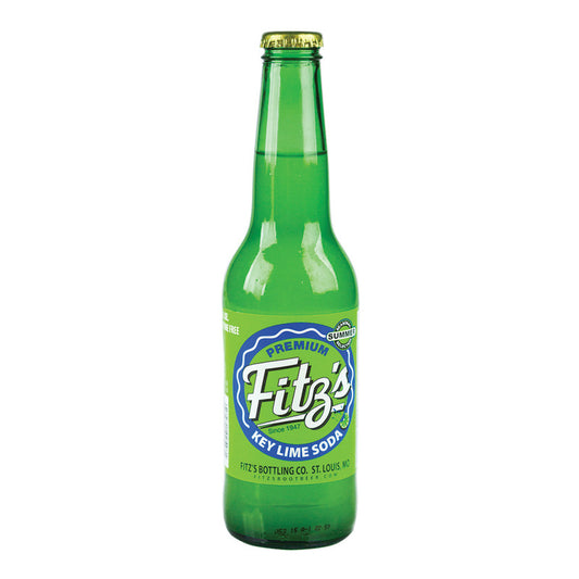 Wholesale Fitz's Key Lime Soda 12 Oz Bottle- Bulk