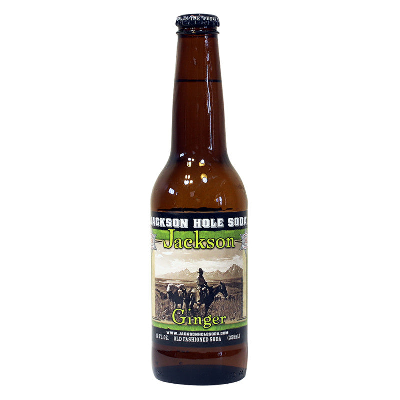 Wholesale Jackson Hole Ginger Beer Soda 12 Oz Bottle- Bulk