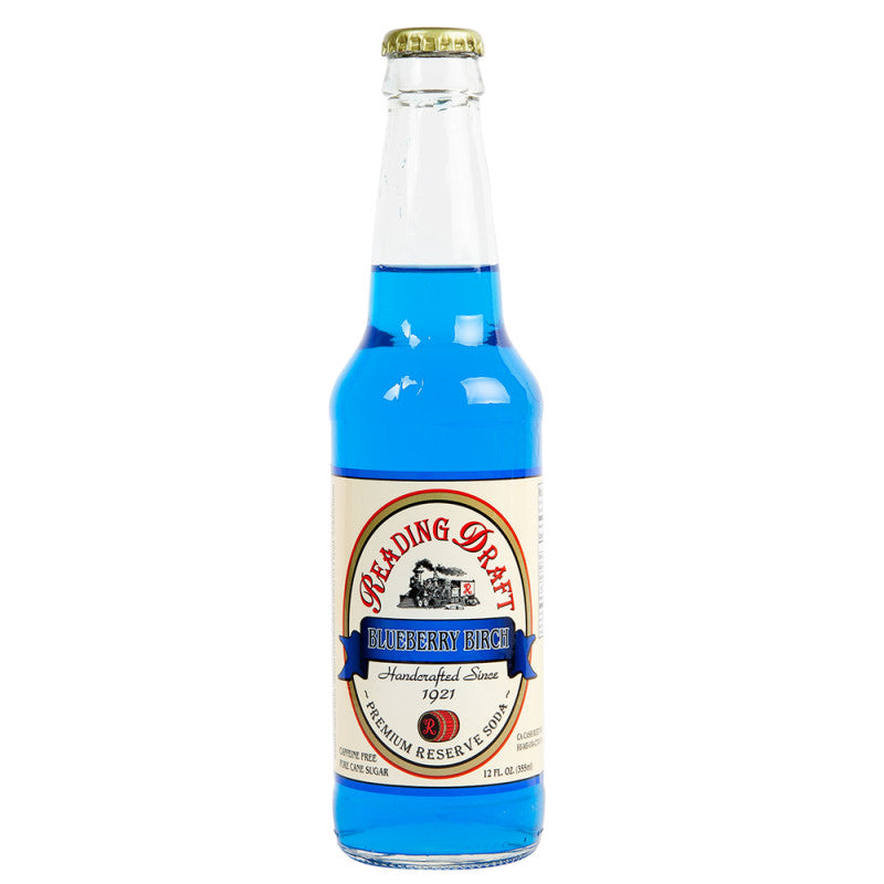 Wholesale Reading Draft Blueberry Soda 12 Oz Bottle- Bulk