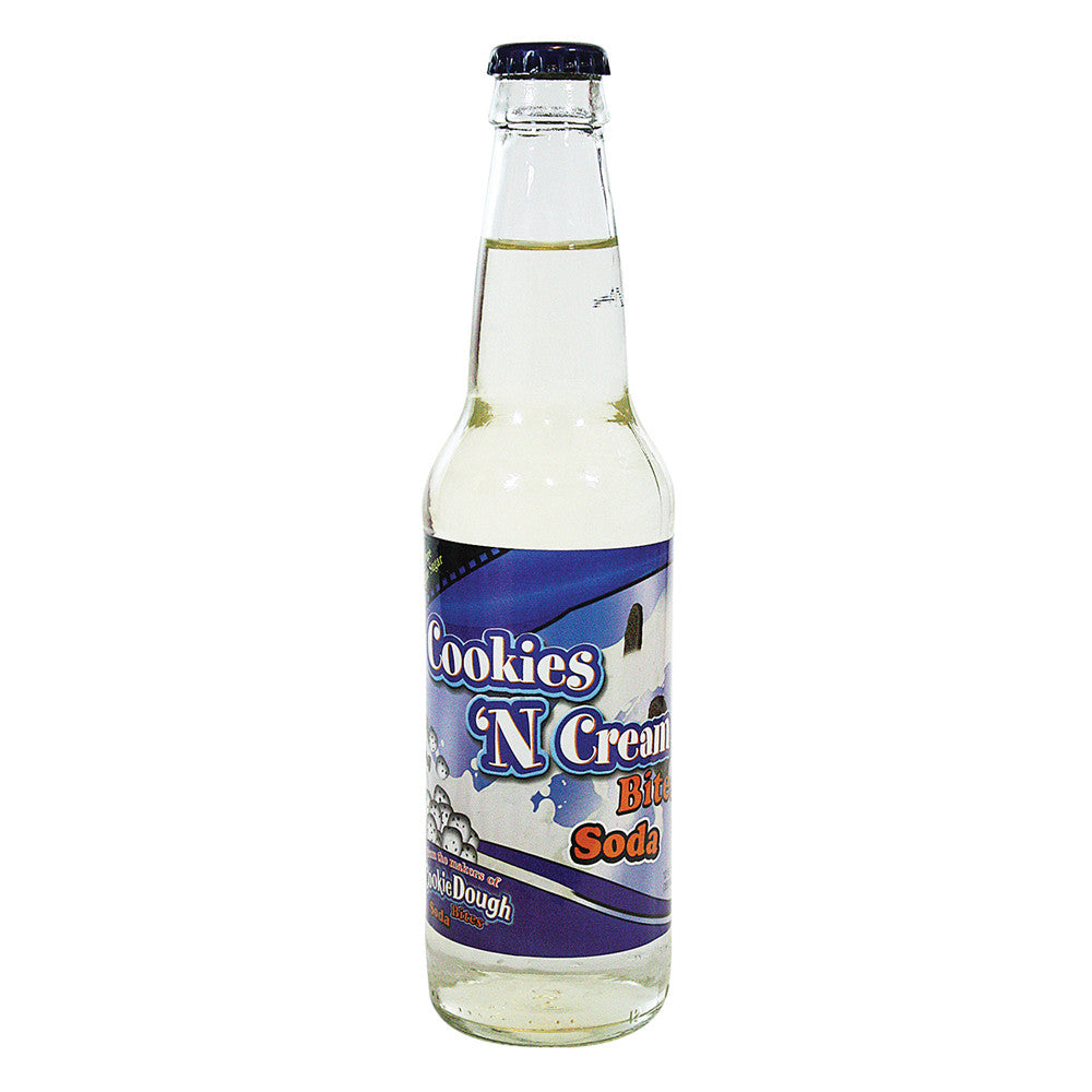 Wholesale Cookie Dough Bites Cookies N Cream Soda 12 Oz Bottle- Bulk
