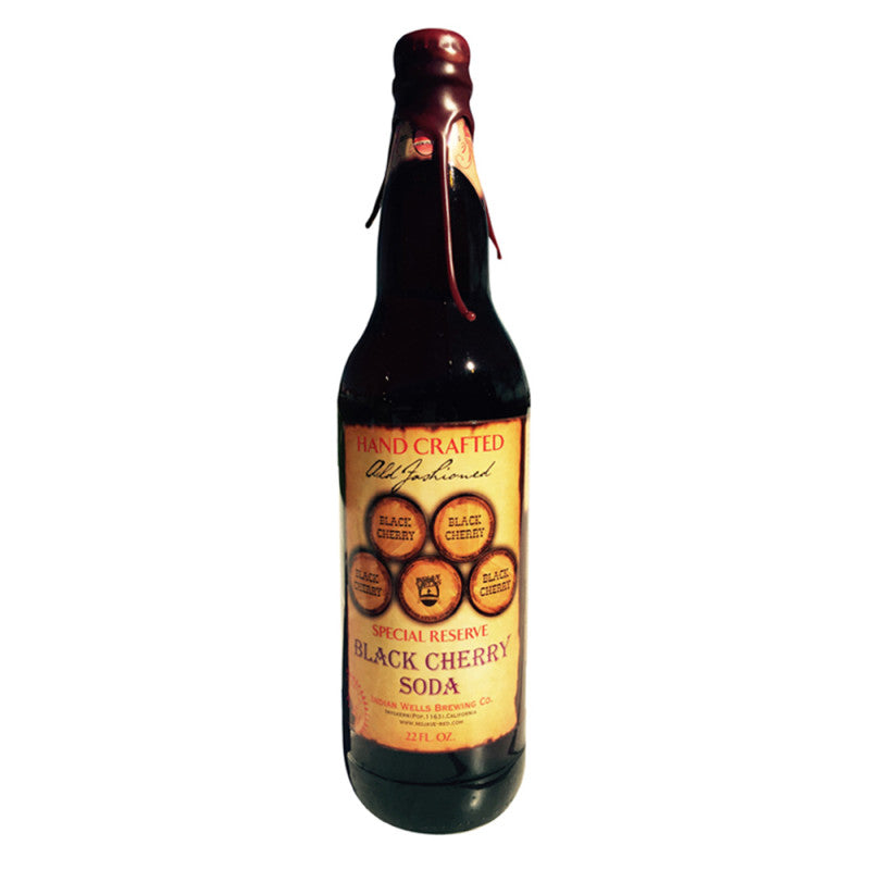 Wholesale Special Reserve Black Cherry Soda 22 Oz Bottle- Bulk