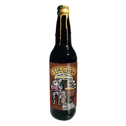 Wholesale Gold Mine Sarsaparilla Soda 22 Oz Bottle- Bulk
