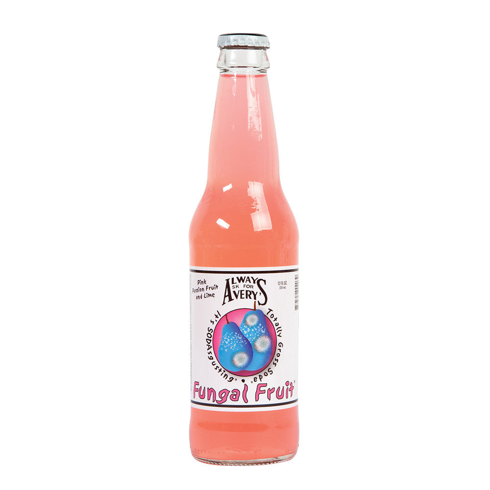 Wholesale Averys Soda Fungal Fruit 12 Oz Bottle- Bulk