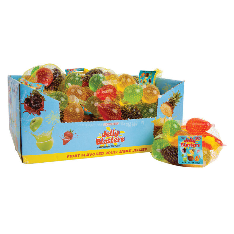 Wholesale Jelly Blasters 9 Piece Mesh 12.7 Oz- Bulk