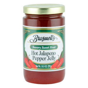Wholesale Braswell's Hot Jalapeno Pepper Jelly 10.5 Oz Jar *Fl Dc Only*- Bulk