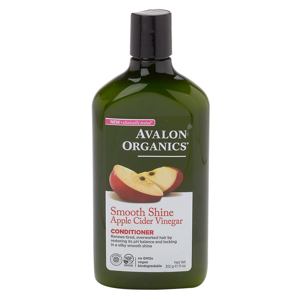 Wholesale Avalon Organics Organic Apple Cider Vinegar Conditioner 11 Oz Bottle- Bulk