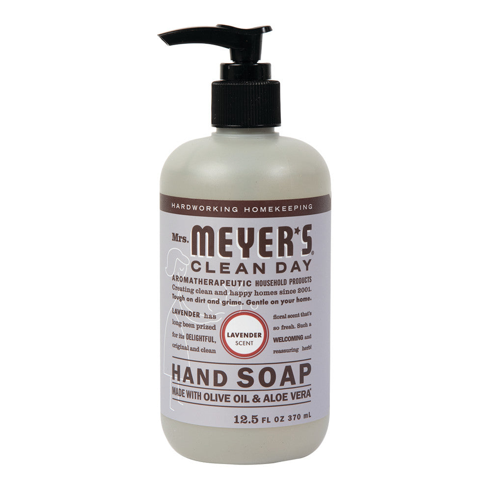 Wholesale Mrs. Meyer'S Lavender Liquid Hand Soap 12.5 Oz Pump Bottle- Bulk