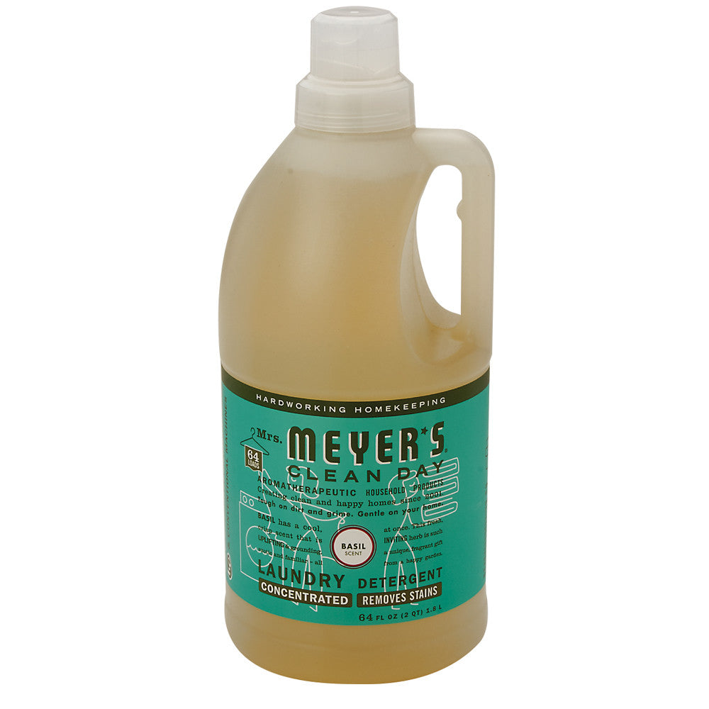 Wholesale Mrs. Meyer'S Basil 2X Laundry Detergent 64 Oz Jug- Bulk
