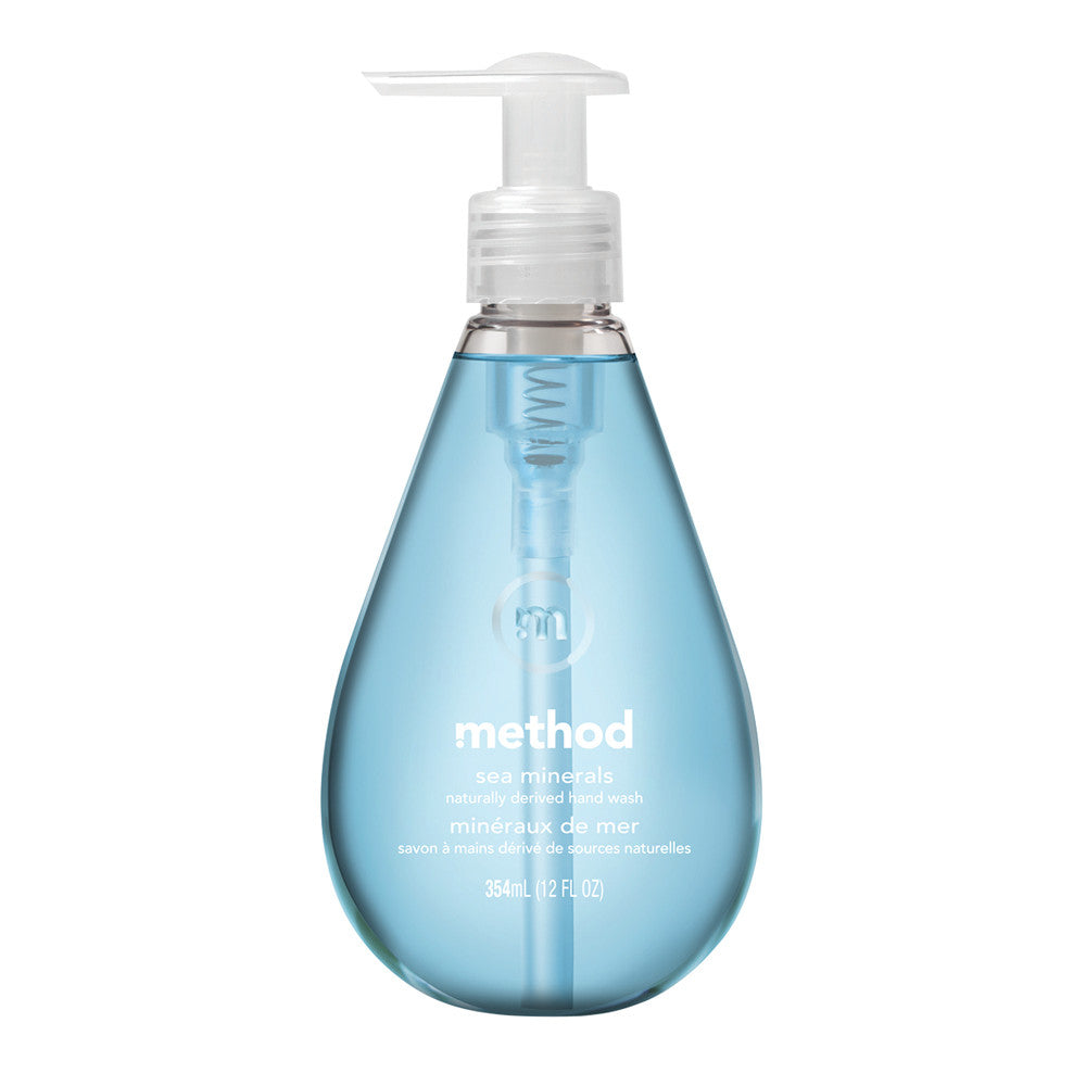 Wholesale Method Sea Minerals Hand Wash Gel 12 Oz Pump Bottle- Bulk