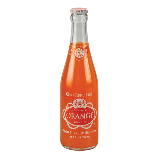 Wholesale Johnnie Ryan Orange Soda 4 Pk 11.5 Oz Bottle- Bulk