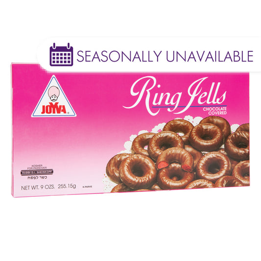 Wholesale Joyva Kosher For Passover Raspberry Ring Jells 9 Oz Box- Bulk