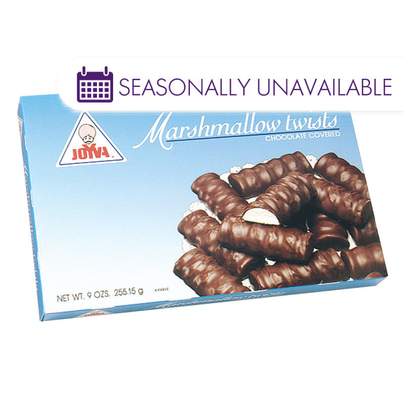 Wholesale Joyva Kosher For Passover Vanilla Marshmallow Twists 9 Oz Box- Bulk
