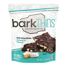Wholesale Bark Thins Dark Chocolate Coconut Almond 4.7 Oz Pouch- Bulk