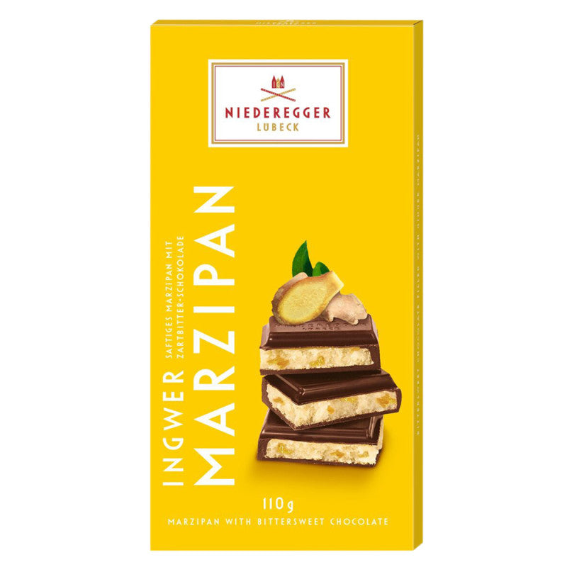 Wholesale Niederegger Classic Ginger Marzipan 3.88 Oz Bar- Bulk