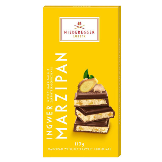 Wholesale Niederegger Classic Ginger Marzipan 3.88 Oz Bar- Bulk