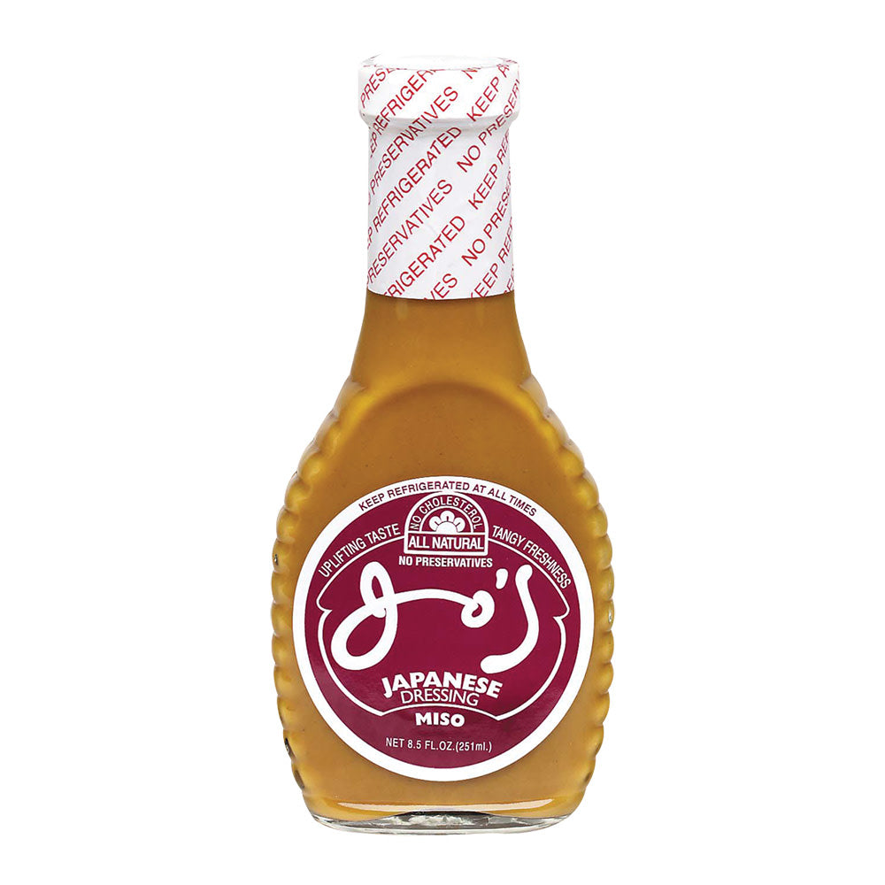 Wholesale Jo'S Miso Dressing 8.5 Oz Bottle- Bulk