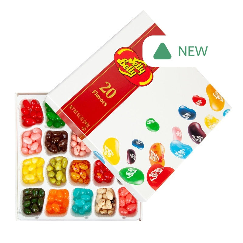 Wholesale Jelly Belly 20 Flavor Jelly Beans 8.5 Oz Gift Box- Bulk