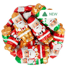 Wholesale Madelaine Mini Milk Chocolate Foiled Santas- Bulk